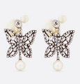 Серьги Dior темно-серый 175829