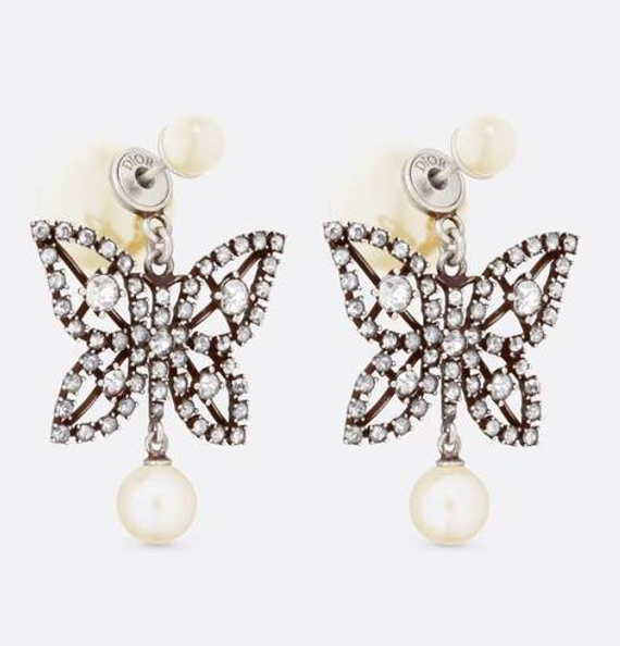 Серьги Dior графитовый 175829