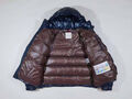 Мужской пуховик Moncler мужской синий 166513-3