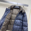 Пуховик двухсторонний Fendi женский графитовый 131421-3