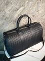 Дорожная сумка Bottega Veneta мужской кожа черный 19107-8