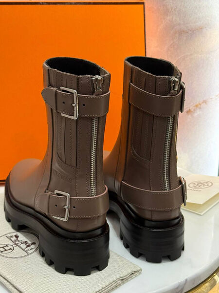 Ботинки Hermès женский кожа 170516