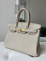 Сумка Hermès Birkin 30 женский кожа графитовый 146989-2