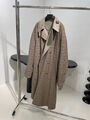Плащ двухсторонний Balenciaga женский графитовый 179889-3