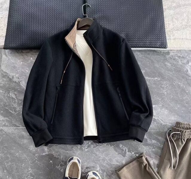 Мужской бомбер Zegna мужской черный 198703