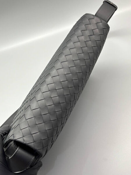 Мужская сумка мессенджер Bottega Veneta мужской кожа черный 42926-3