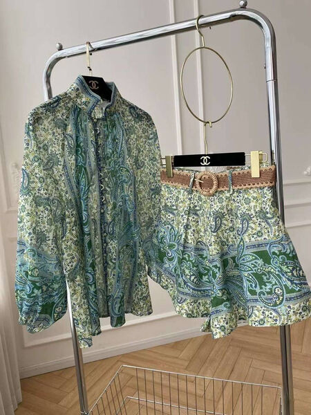 Костюм Zimmermann женский бирюзовый 150685-2