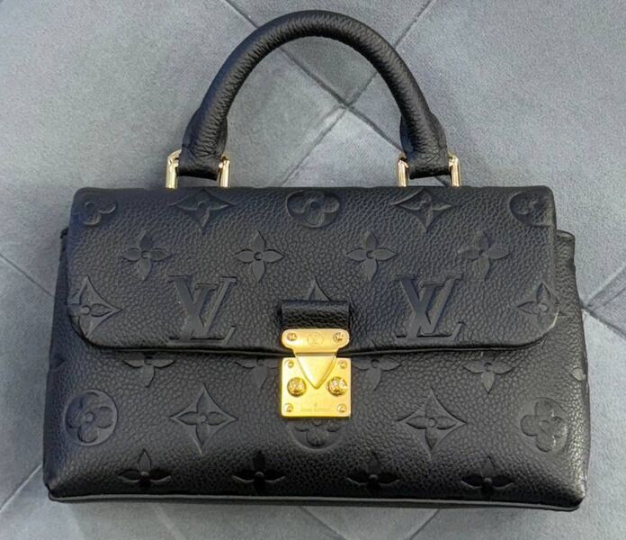 Сумка Louis Vuitton женский кожа черный 174315