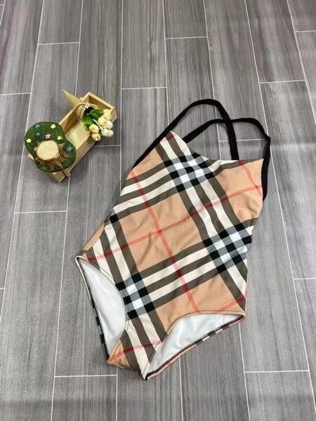 Купальник Burberry женский бежевый 37031-2