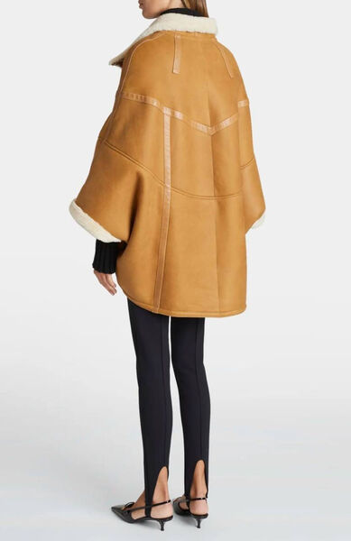 Дубленка Saint Laurent женский бежевый 128776-2