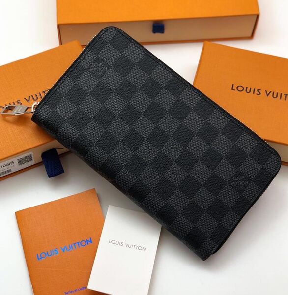 Портмоне Louis Vuitton мужской канва графитовый 61885