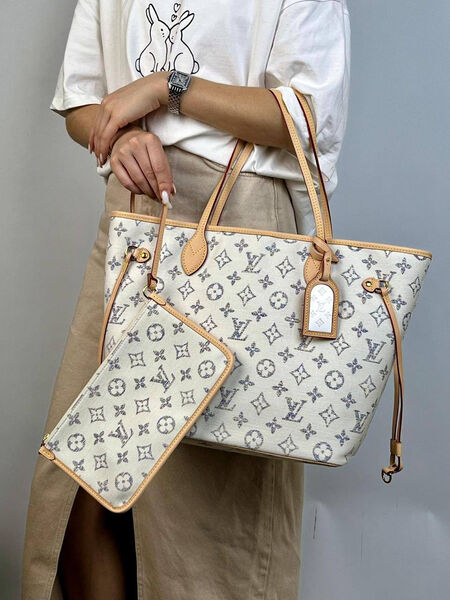 Сумка Louis Vuitton женский кожа белый 153145-2