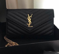 Сумка Saint Laurent женский кожа черный 95194-1