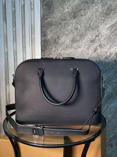 Мужской портфель Burberry мужской кожа черный 111552-11