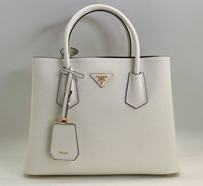Сумка Prada женский кожа белый 119122