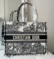 Сумка Christian Dior Book 36 женский текстиль черный 141840-1