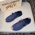 Мужские кроссовки Dolce & Gabbana мужской текстиль синий 194877-3