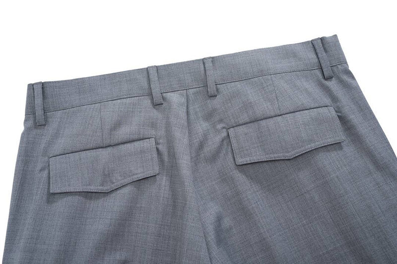 Мужские брюки Brunello Cucinelli мужской графитовый 158159-4