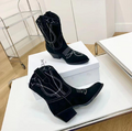 Ботильоны Celine женский черный 13085-3