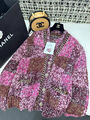 Кардиган Chanel женский вязаная ткань бордовый 196505-2