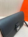 Мужской клатч Hermès мужской кожа черный 107720-6