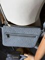 Мужская сумка мессерджер Gucci мужской кожа графитовый 42770-5
