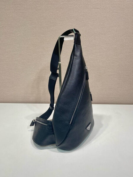 Мужская сумка слинг Louis Vuitton мужской кожа черный 200797-2