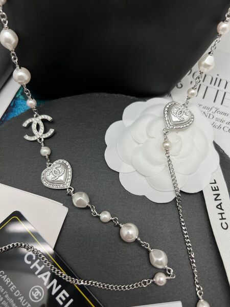 Колье Chanel графитовый 175394-3