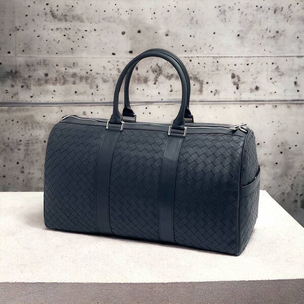 Дорожная сумка Bottega Veneta мужской кожа черный 19107-6