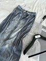 Юбка Acne Studio женский синий 145953-2