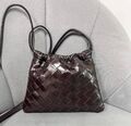 Сумка Bottega Veneta женский кожа черный,серебристый 196587