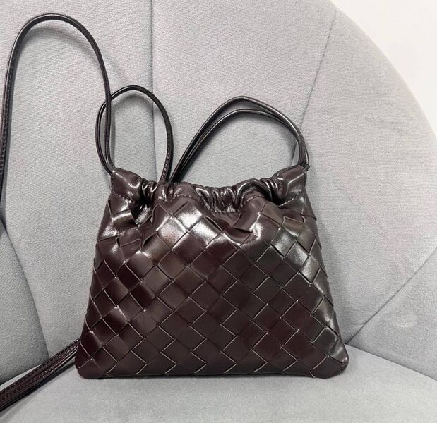 Сумка Bottega Veneta женский кожа черный 196587