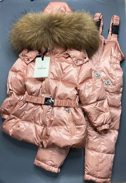 Детский комплект Moncler розовый 177728