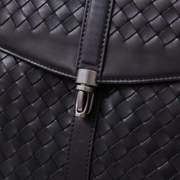 Мужская сумка-рюкзак Bottega Veneta мужской кожа черный 108399-4