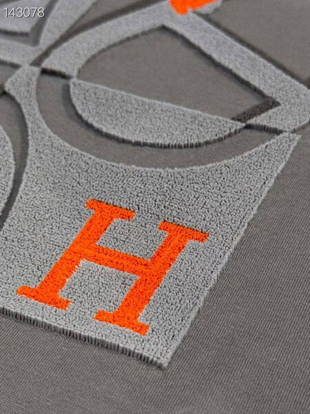 Мужская футболка Hermès мужской графитовый 174352-7