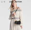 Сумка Louis Vuitton Side Trunk Pm женский кожа черный 190778-2