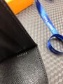 Обложка на паспорт Louis Vuitton женский канва черный 55363-2