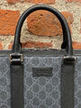 Мужской портфель Gucci мужской канва графитовый 52068-4