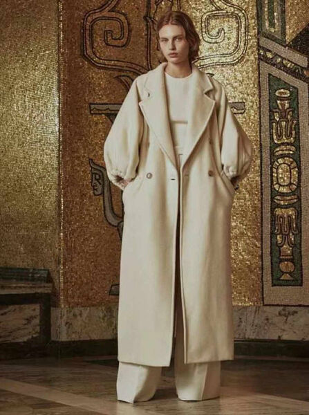 Пальто Max Mara женский белый 167078-2