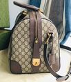Дорожная сумка Gucci мужской кожа бежевый 19160-2