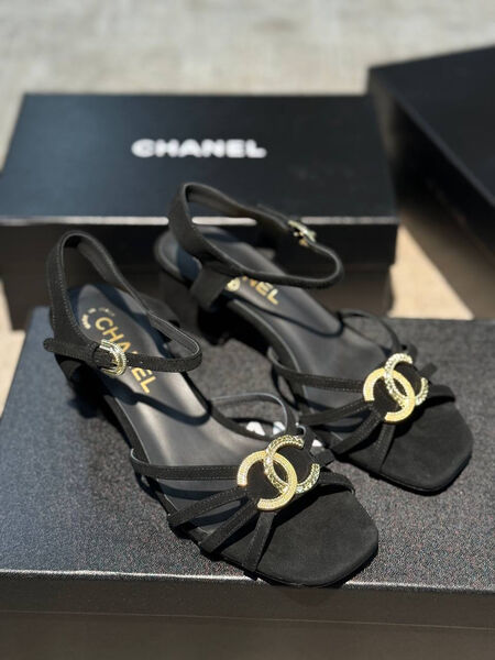 Шлепки Gucci женский кожа черный 190844-2