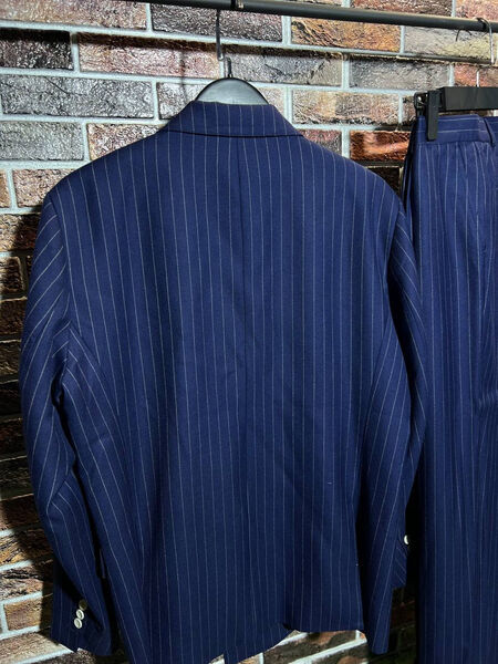 Мужской костюм Brunello Cucinelli мужской синий 153494-3