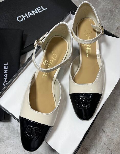 Туфли Chanel женский кожа белый 180061