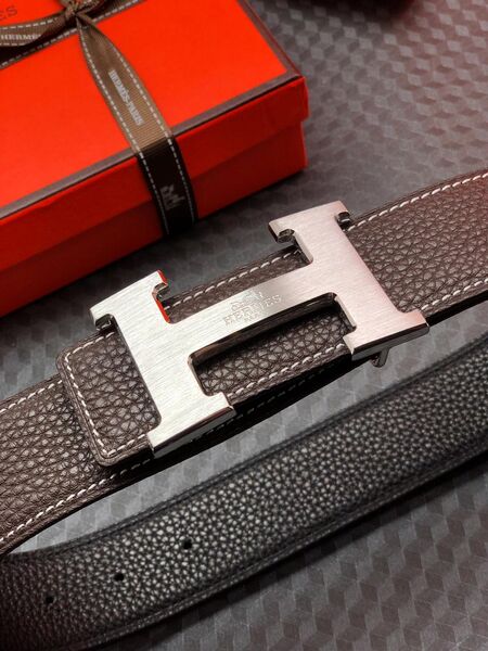 Мужской ремень Hermès мужской кожа 52522-4