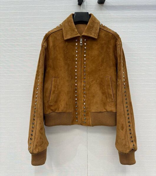 Куртка Loewe женский замша бежевый 197891
