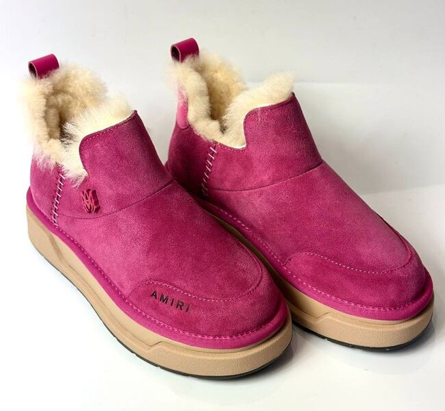 Угги Ugg женский замша бордовый 129910