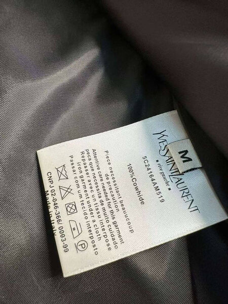 Куртка Saint Laurent женский замша 159401-7