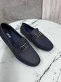 Мужские мокасины Christian Dior мужской кожа синий 185718-5