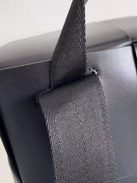 Мужской рюкзак Bottega Veneta мужской кожа черный 96462-3