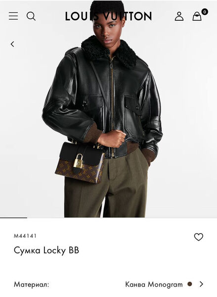 Сумка Louis Vuitton женский канва черный 166602-2